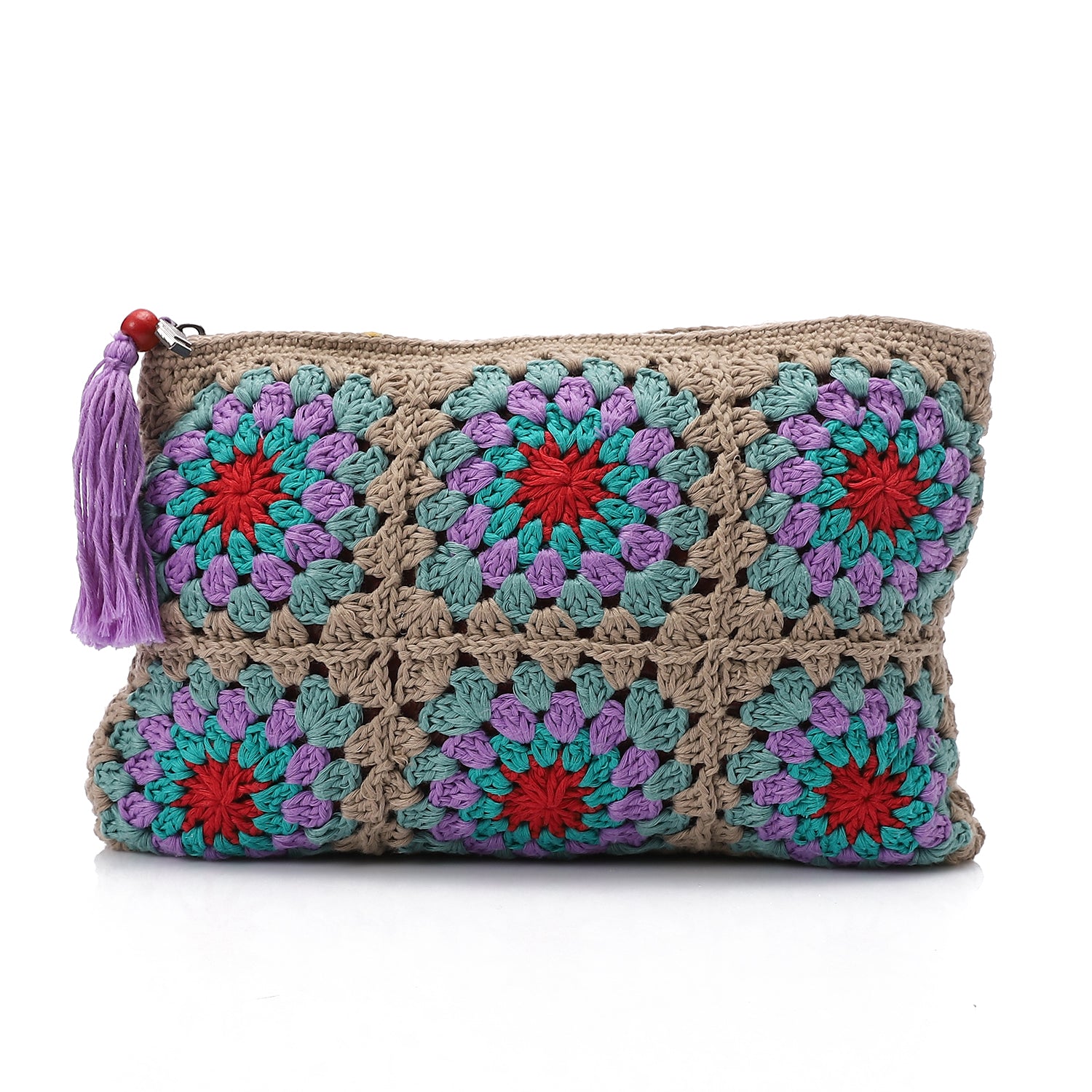 Handmade Trico Knitted Women Bag