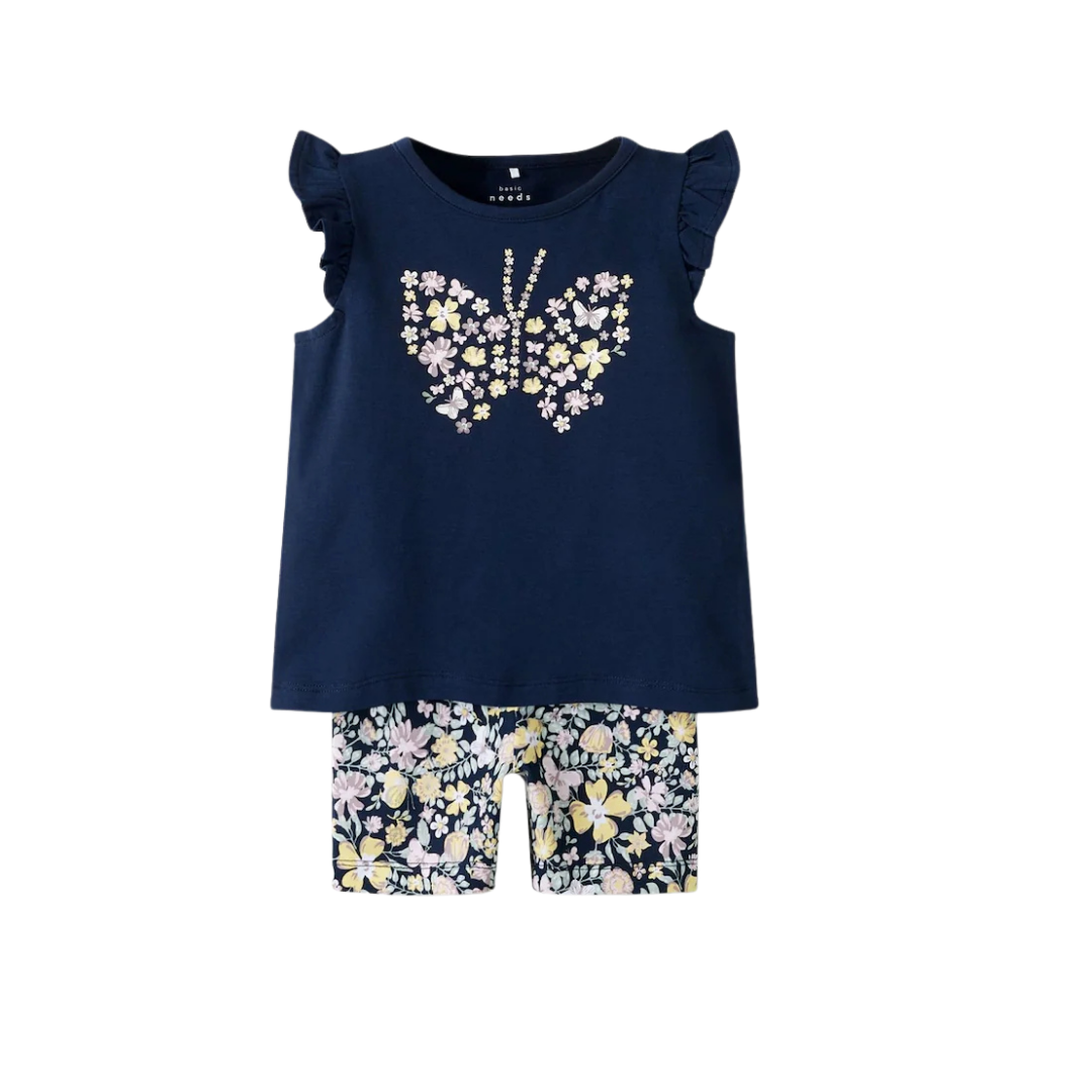 Girls Top & Shorts Set