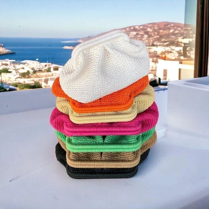 Handmade Trico Knitted Women Bag