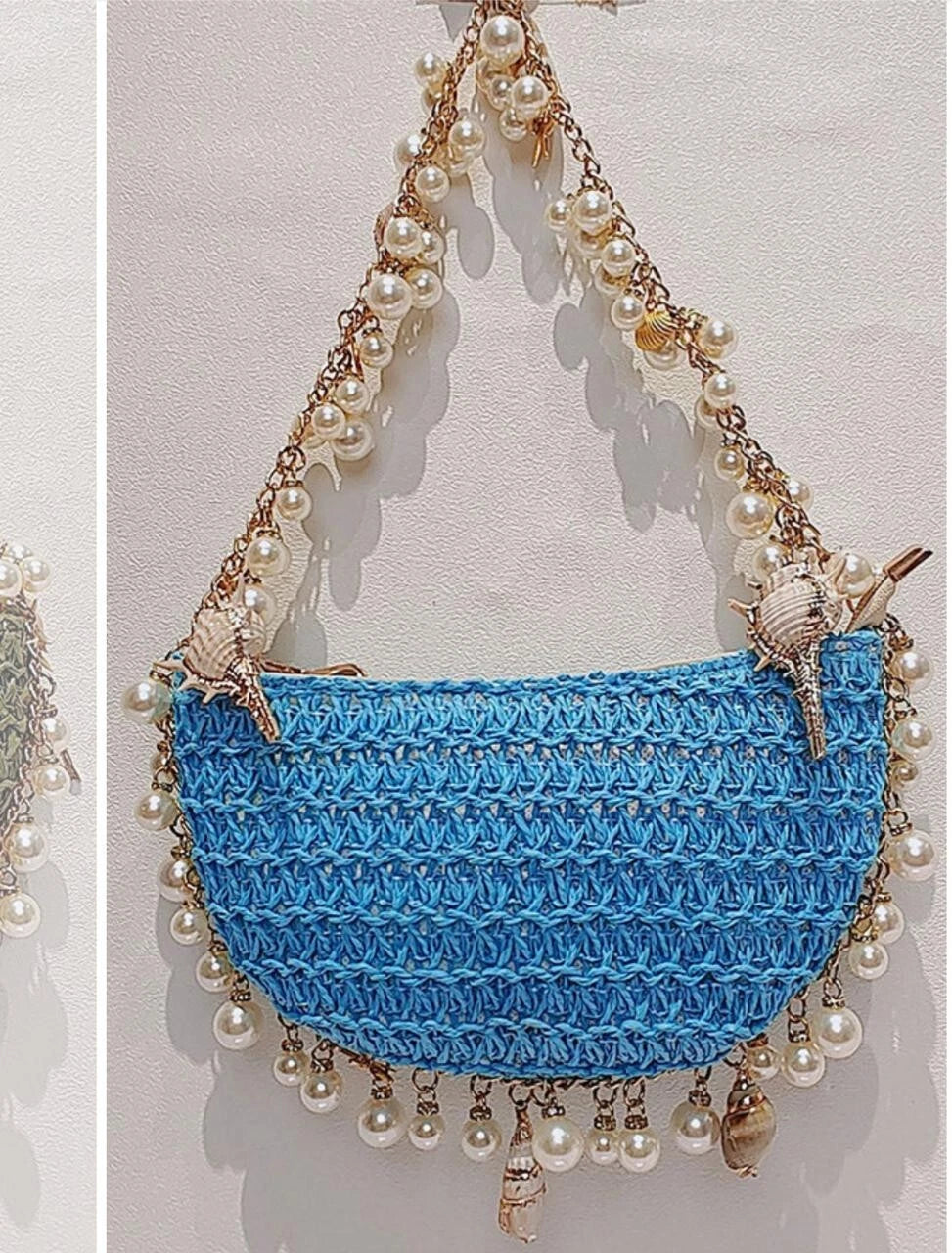 Handmade Trico Knitted Women Bag