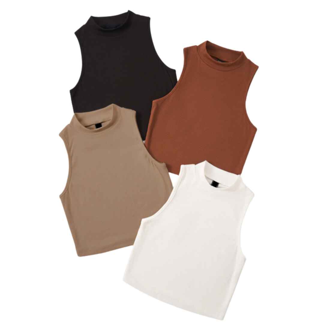Women Basic Tank tops -Pack of 4