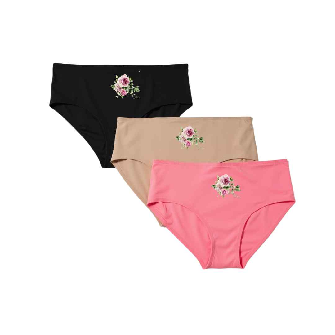 Women Brief Underwear Pack of 3