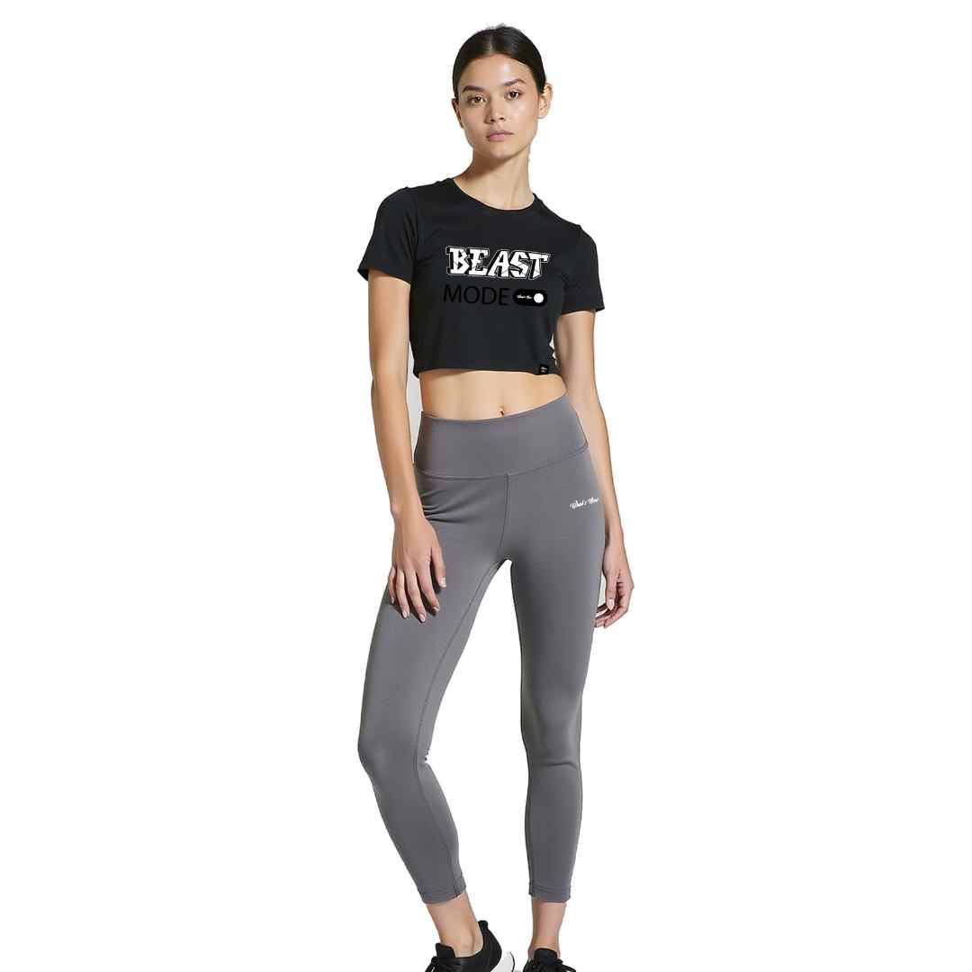 Women Crop Top & Leggings Set7