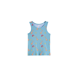 Girls sleeveless undershirts -Pack Of 3