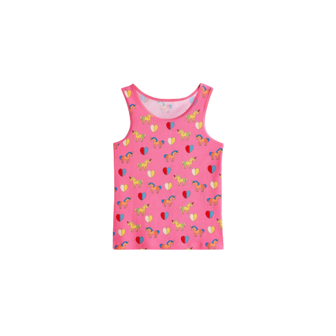 Girls sleeveless undershirts -Pack Of 3