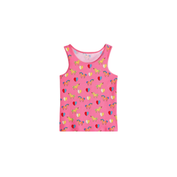 Girls sleeveless undershirts -Pack Of 3