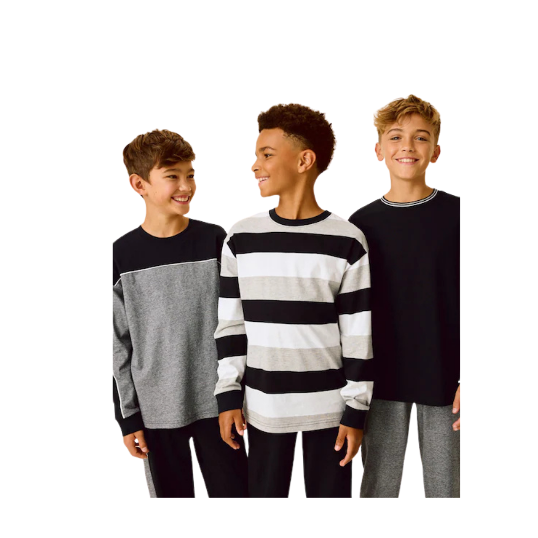 Boys Pajama Set-Pack Of 3