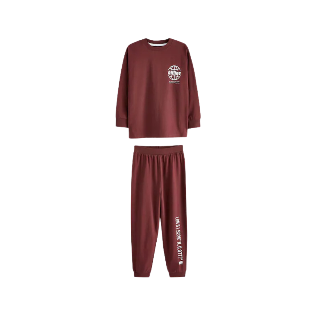 Boys Long Sleeve Pajama Sets-Pack Of 3