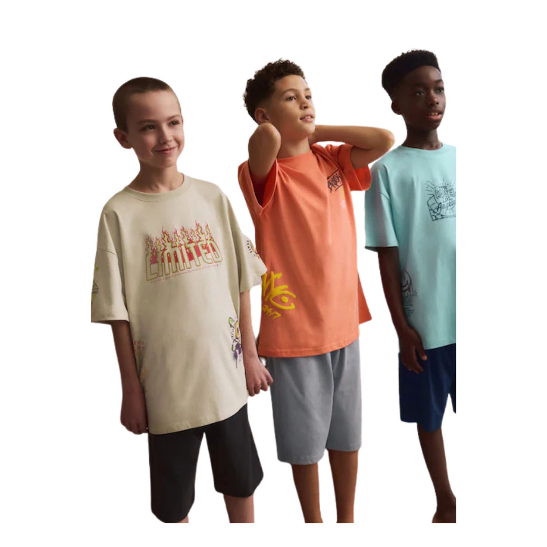 Boys Pajama Set-Pack Of 3