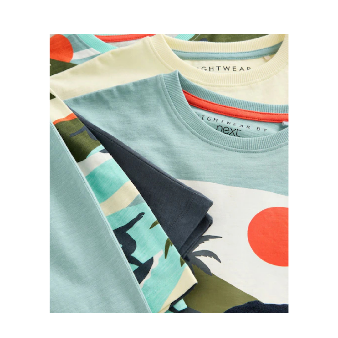 Boys Pajama Set-Pack Of 3