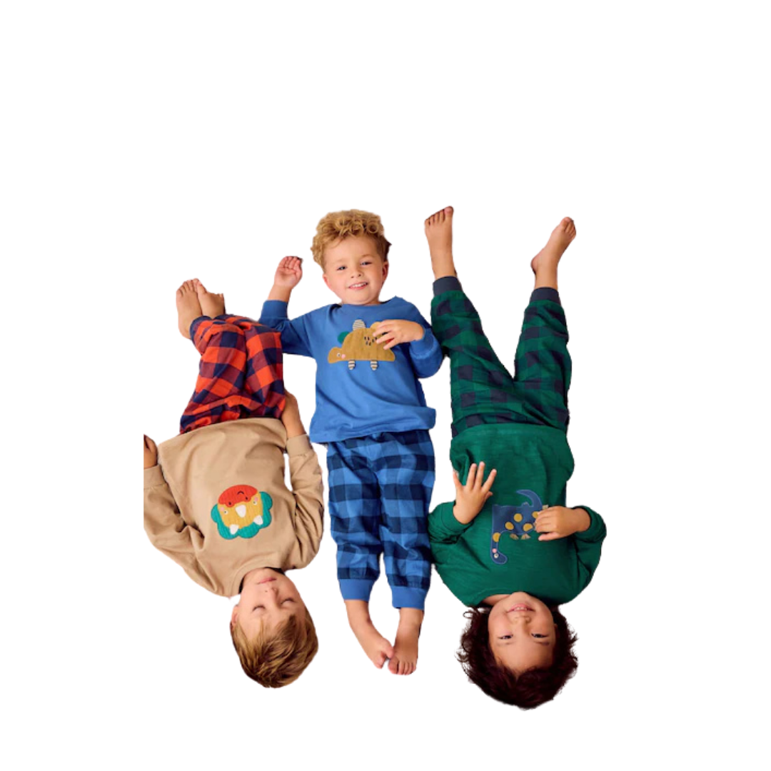 Boys Pajama Set-Pack Of 3
