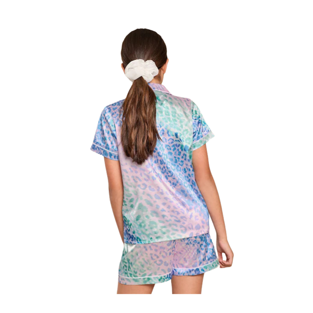 Girls Satin Pajama Set