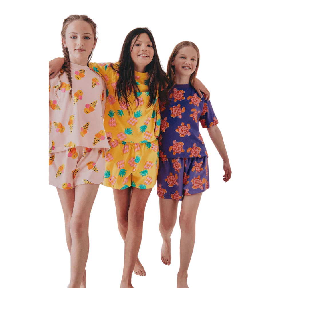 Girls Pajama Set-Pack Of 3