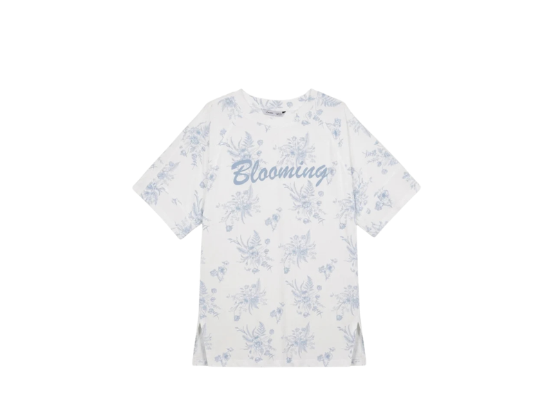Women Short Sleeve Nightgown