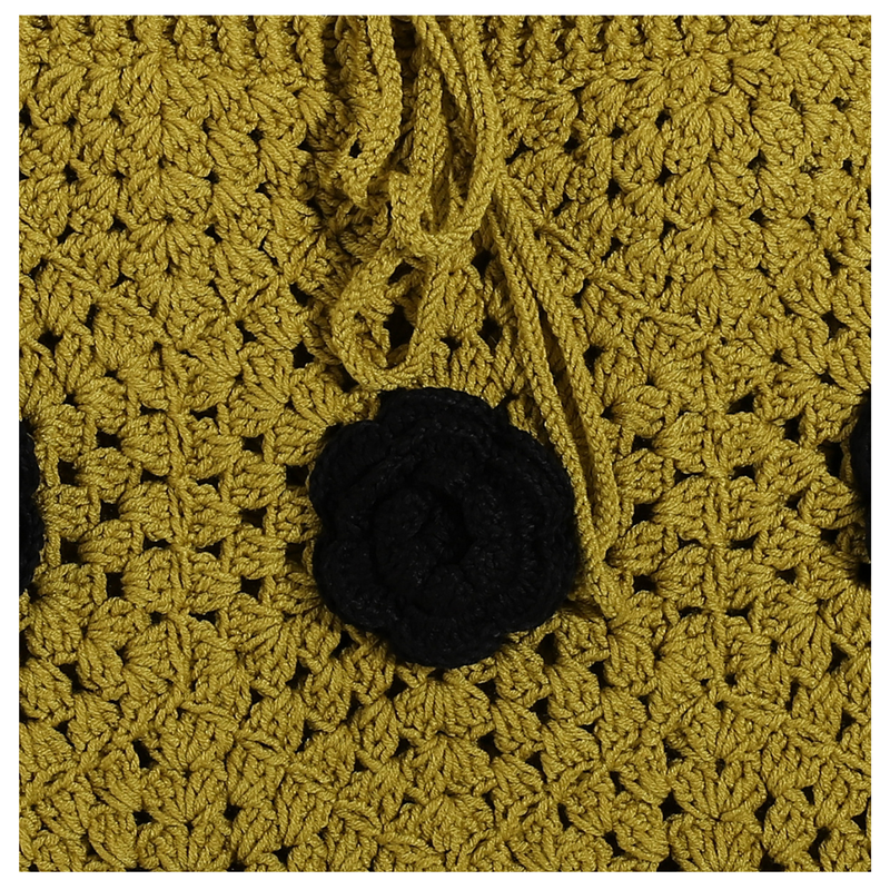 Handmade Crochet Floral Skirt