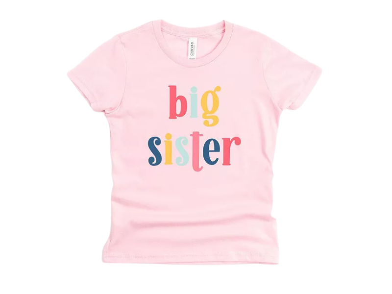 Girls’ Big Sister Graphic T-Shirt