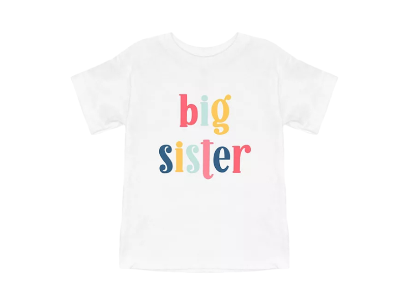 Girls’ Big Sister Graphic T-Shirt