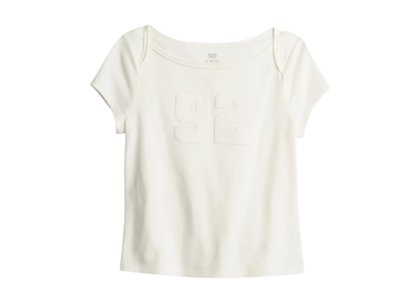 Girls’ NYC Embossed Short-Sleeve T-Shirt