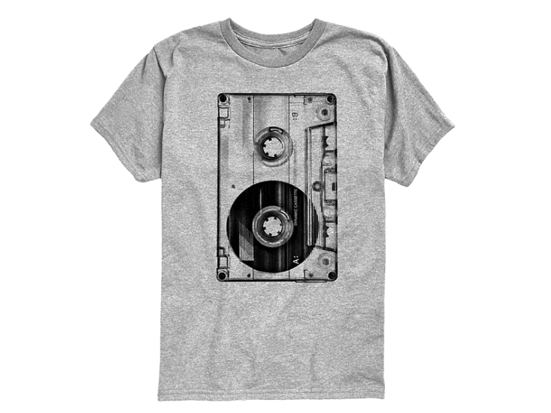 Kids’ Retro Cassette Tape Graphic T-Shirt