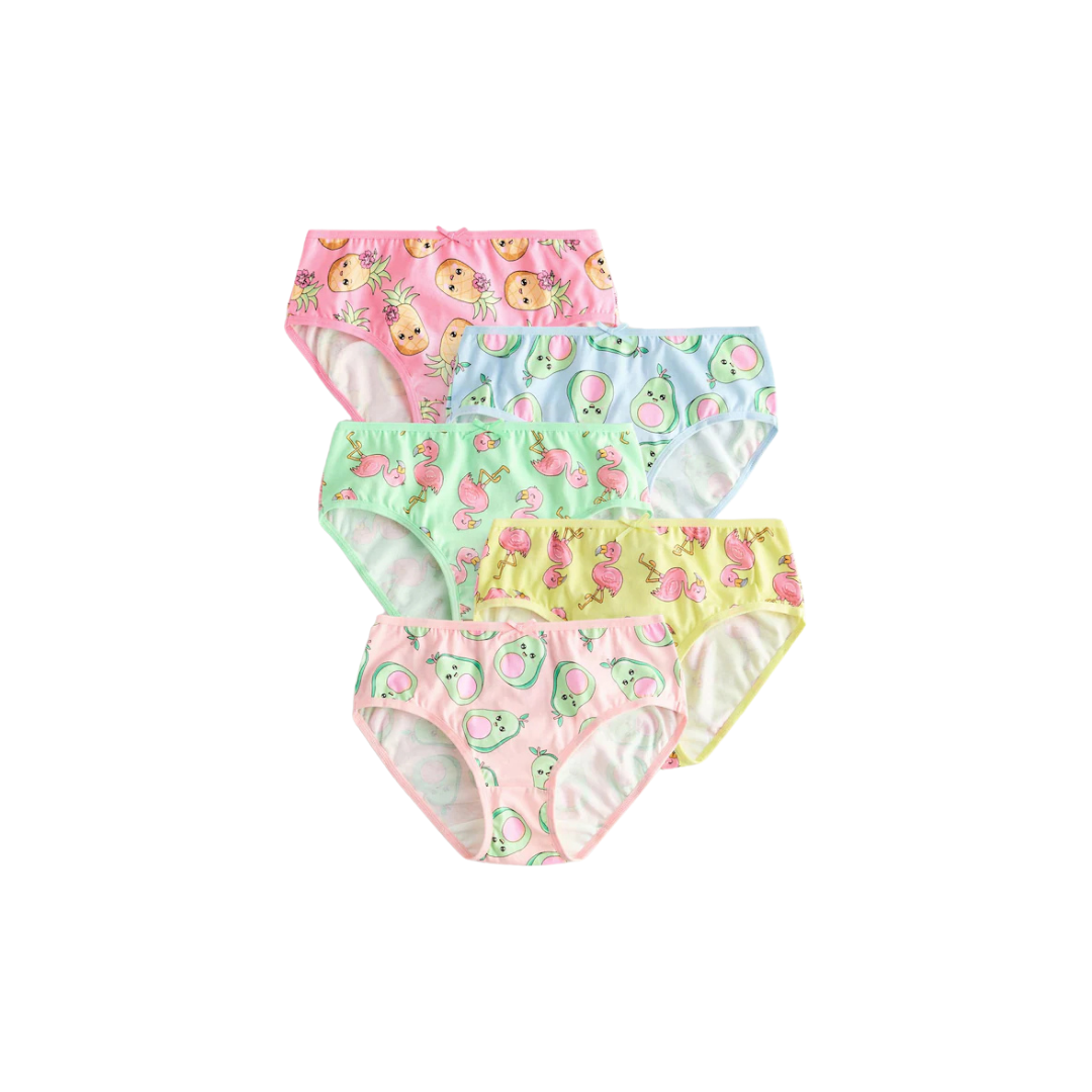 Girls Briefs-Pack of 5