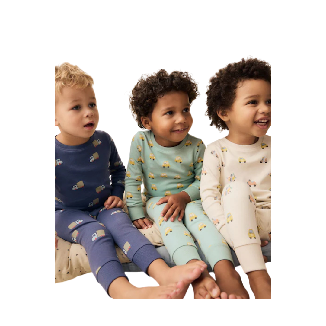 Boys Pajama Set-Pack Of 3