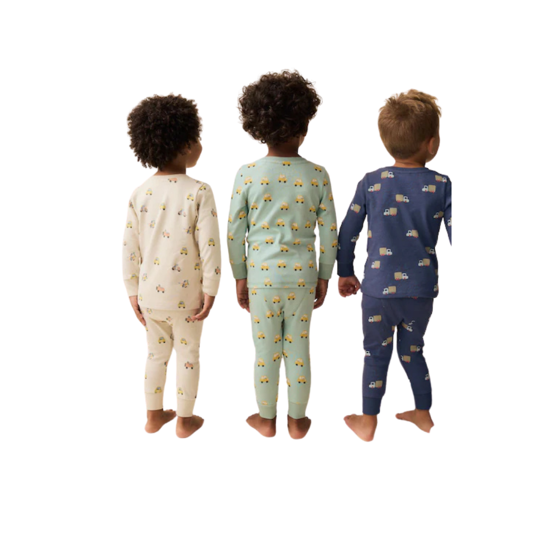 Boys Pajama Set-Pack Of 3