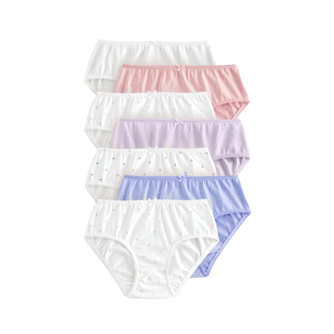Girls Briefs-Pack of 7