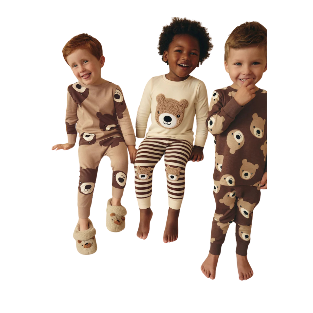 Boys Pajama Set-Pack Of 3