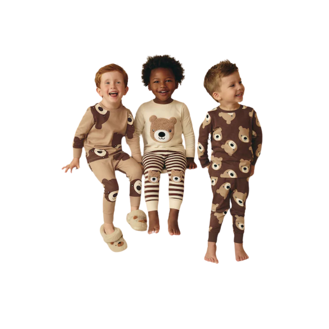 Boys Pajama Set-Pack Of 3
