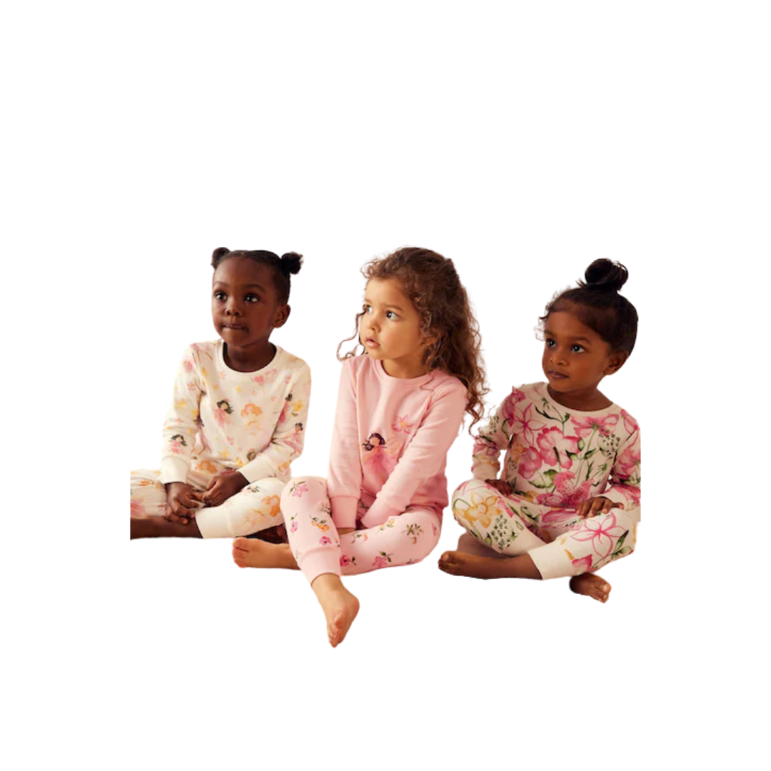 Girls Pajama Set-Pack Of 3
