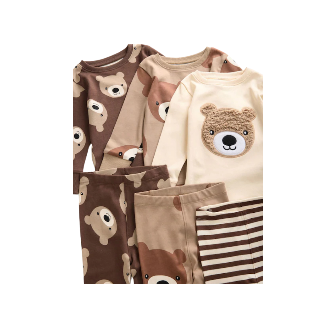 Boys Pajama Set-Pack Of 3