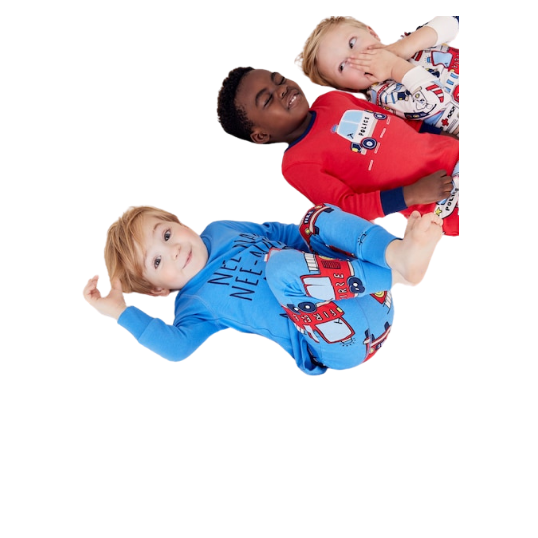 Boys Pajama Set-Pack Of 3