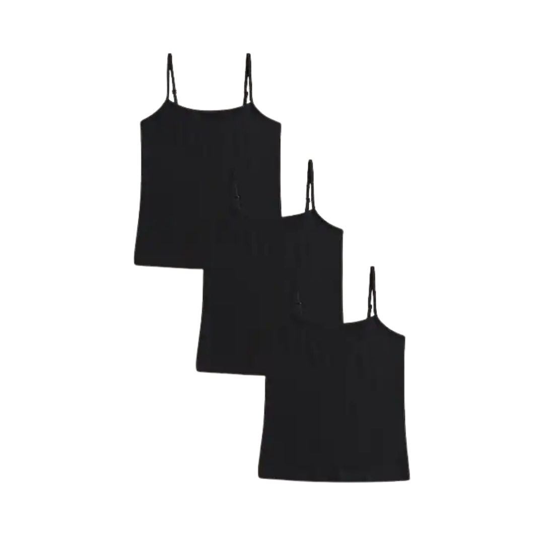 Girls camisoles-Pack Of 3