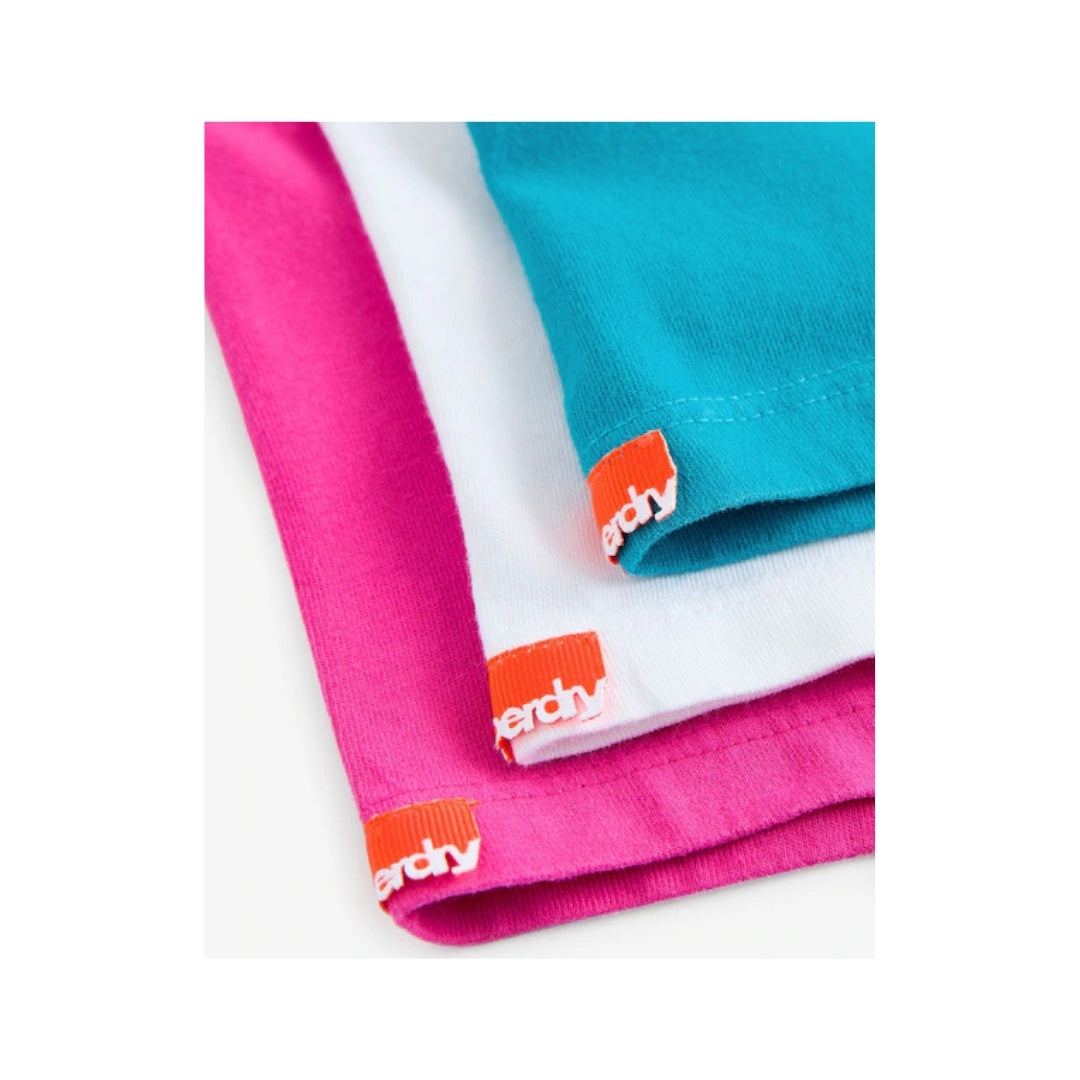 Girls Short Sleeve T-shirt-Pack Of 3