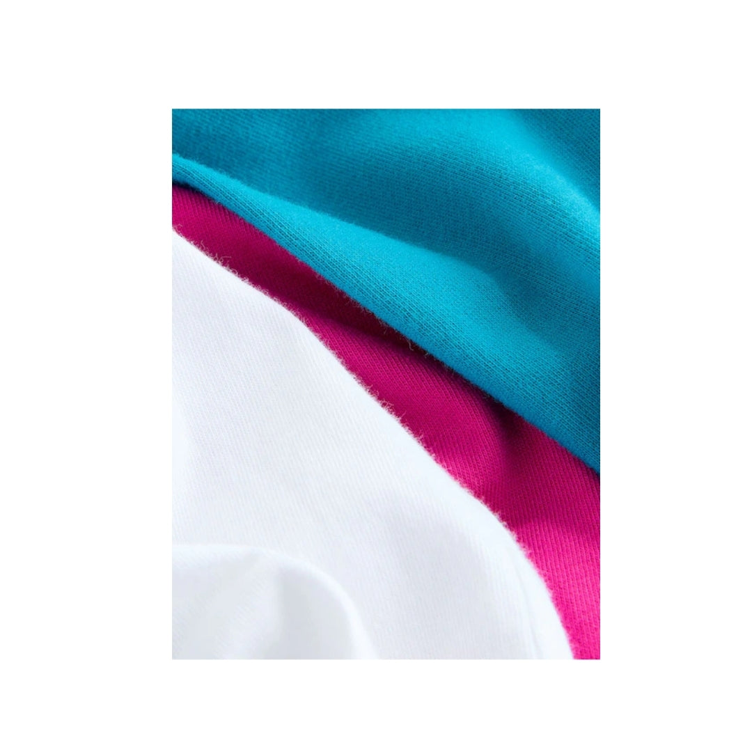 Girls Short Sleeve T-shirt-Pack Of 3