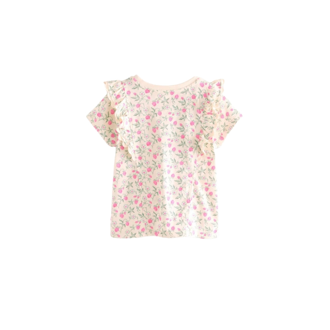 Girls Short Sleeve T-shirt-Pack Of 3