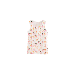 Girls sleeveless undershirts -Pack Of 3