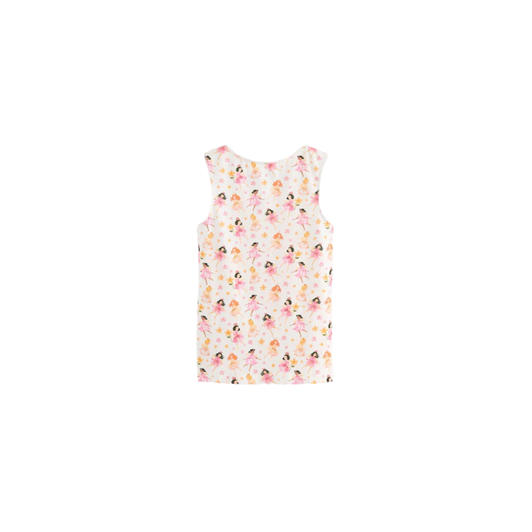 Girls sleeveless undershirts -Pack Of 3