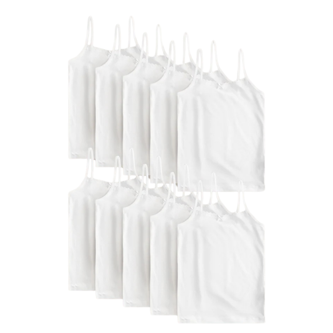 Girls camisoles-Pack Of 10