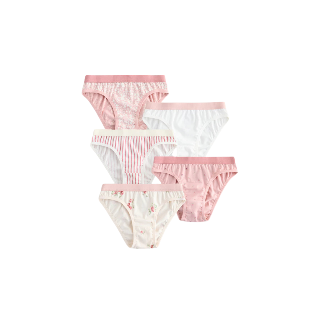 Girls Briefs-Pack of 5