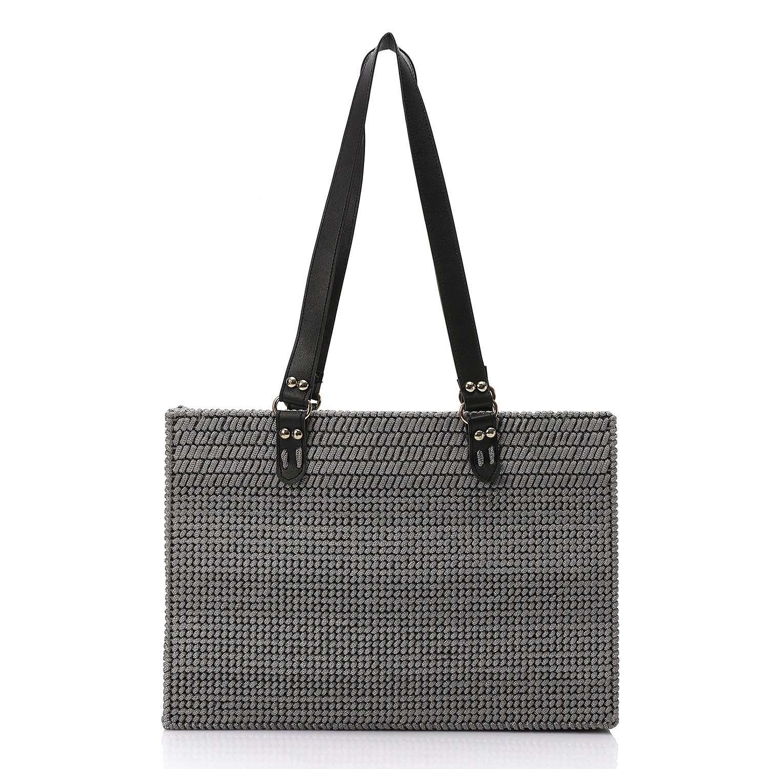 Artisanal floral handbag