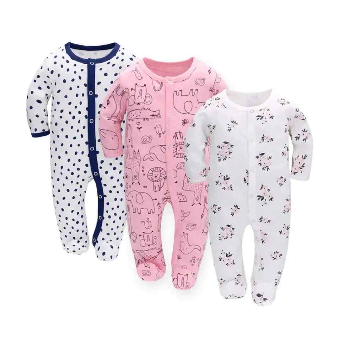 Baby Jumpsuits Pack Of 3