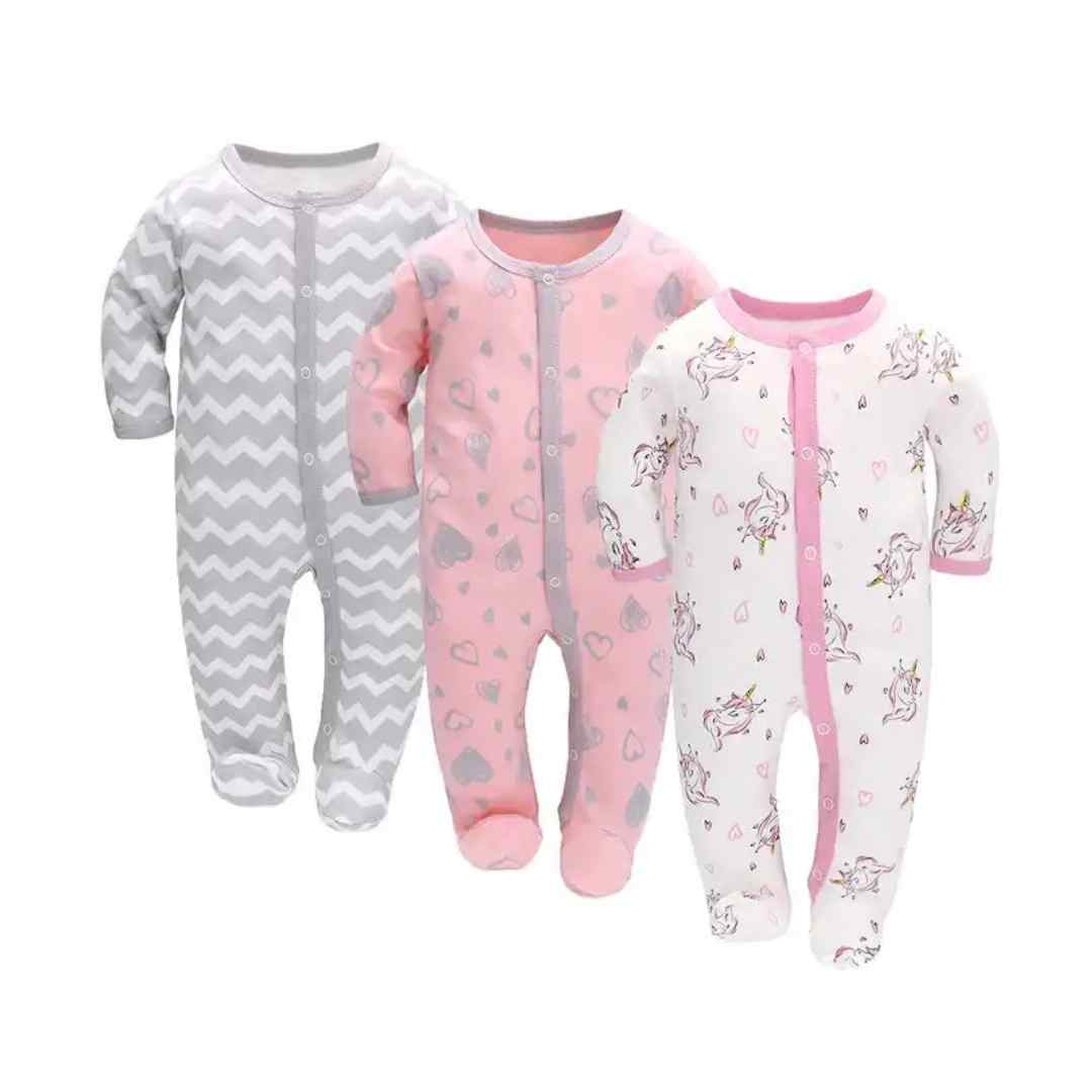 Baby Jumpsuits Pack Of 3