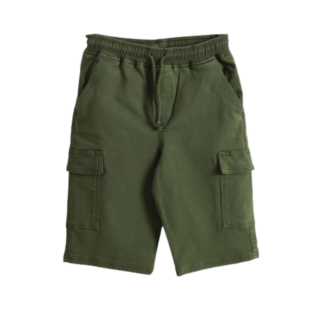 Boys Cargo Shorts Sets front view