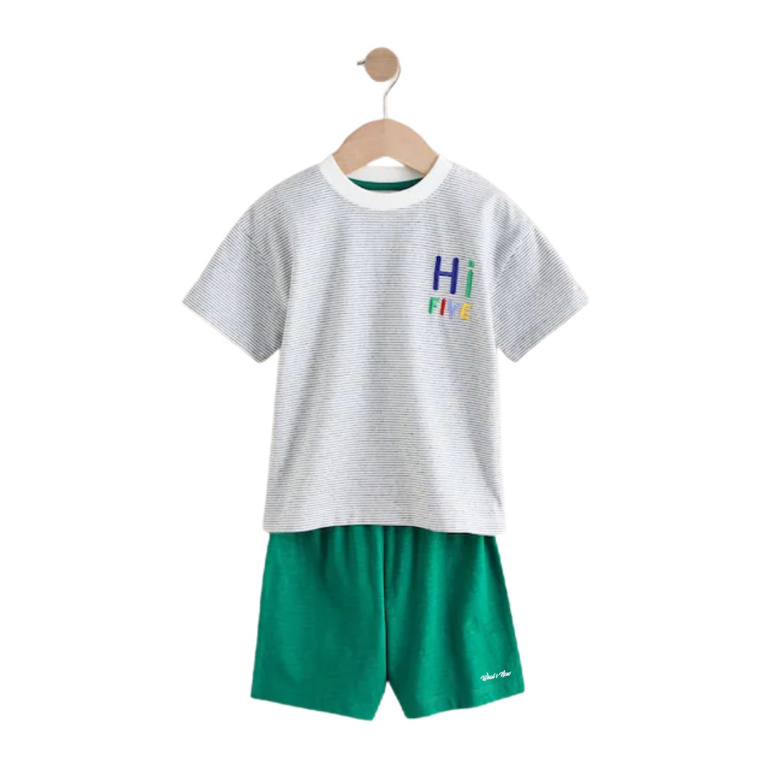 Boys Pajama Set front view
