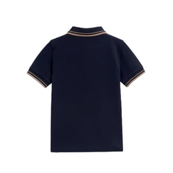 Boys Polo Tee Back View