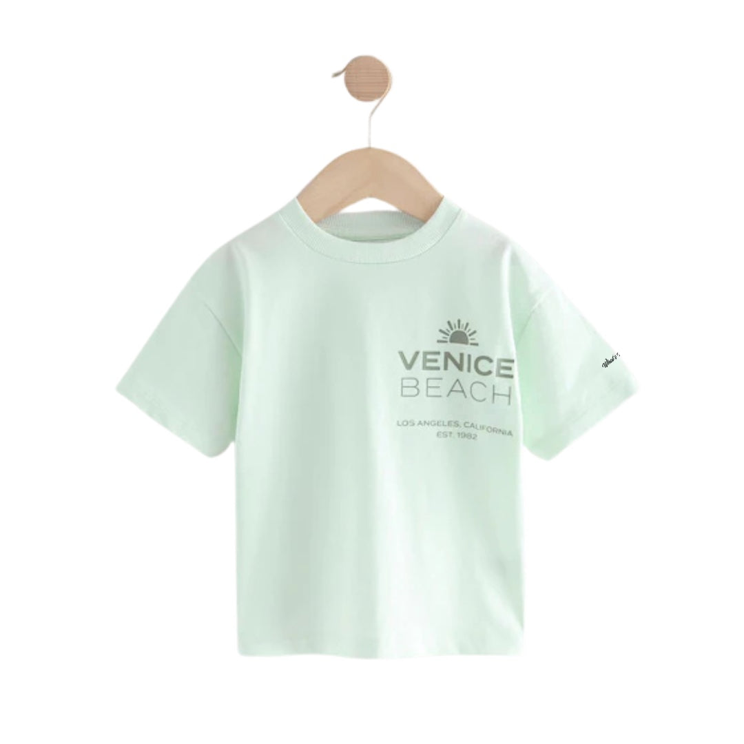 Boys Short Sleeve T-Shirt front view 8