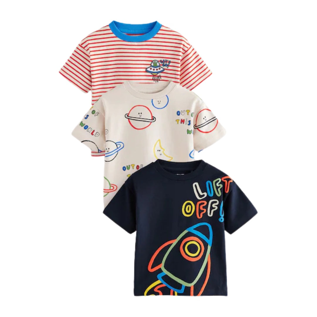Boys T-Shirt Pack - Of 3