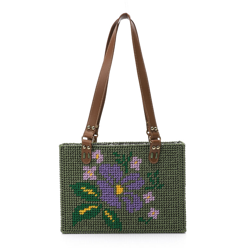 Women’s Handmade Floral Tote Bag