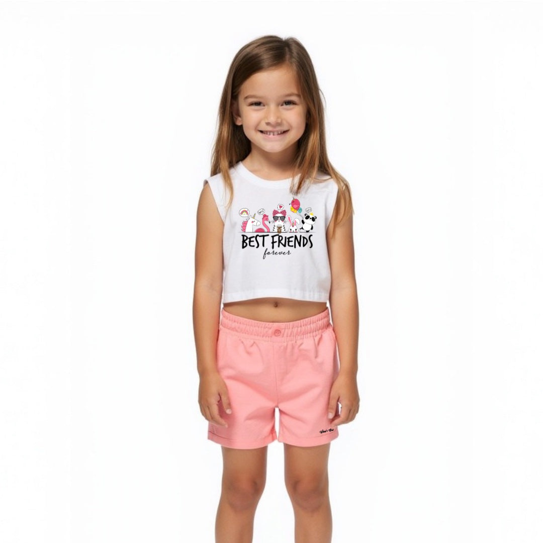 Girls Crop Top